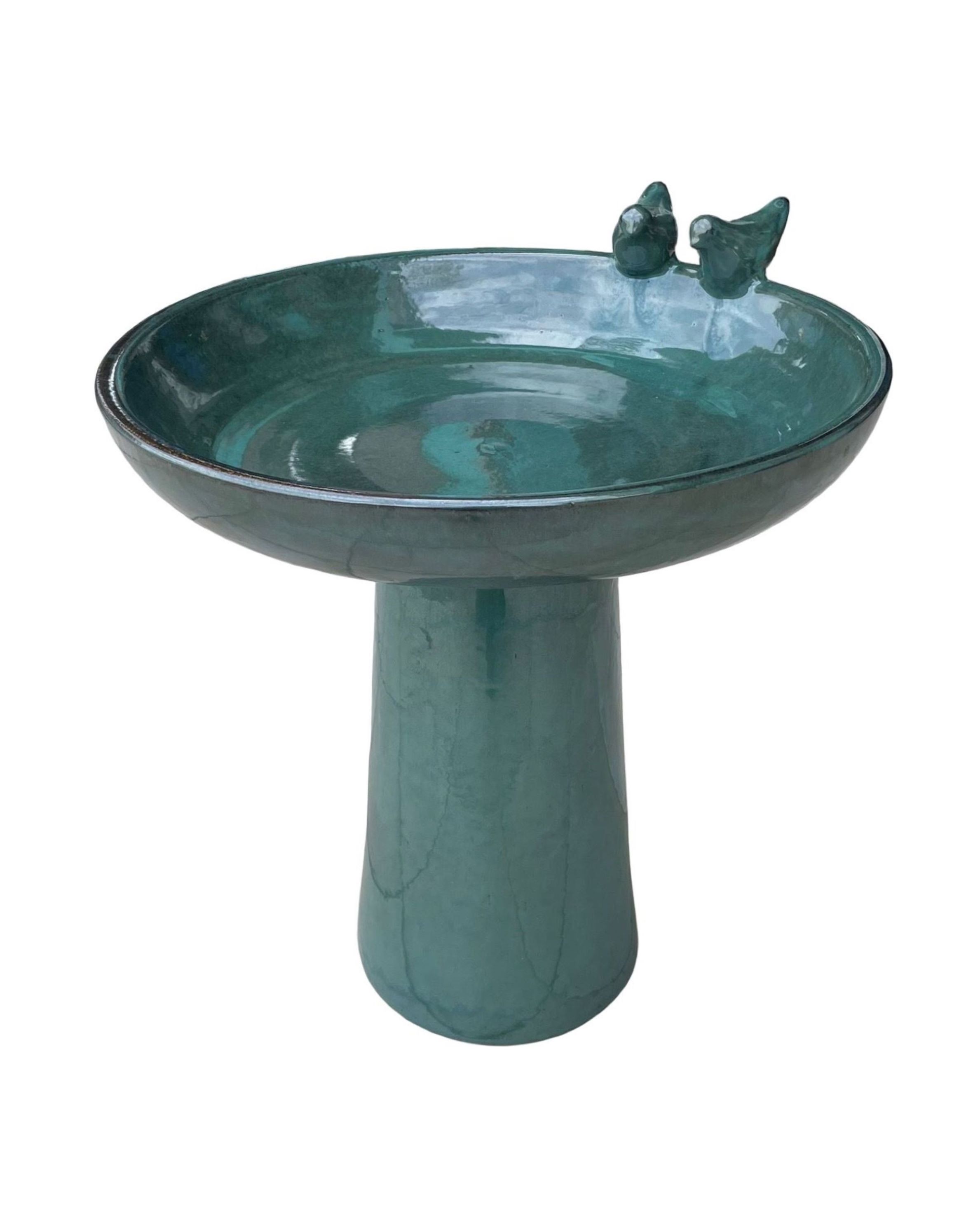 CLASSIC BIRDBATH IN JADE (SMALL)