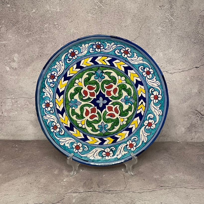 HAND-PAINTED WALL PLATE