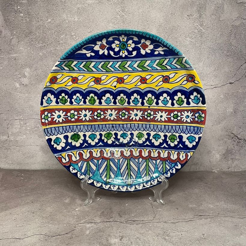 HAND-PAINTED WALL PLATE