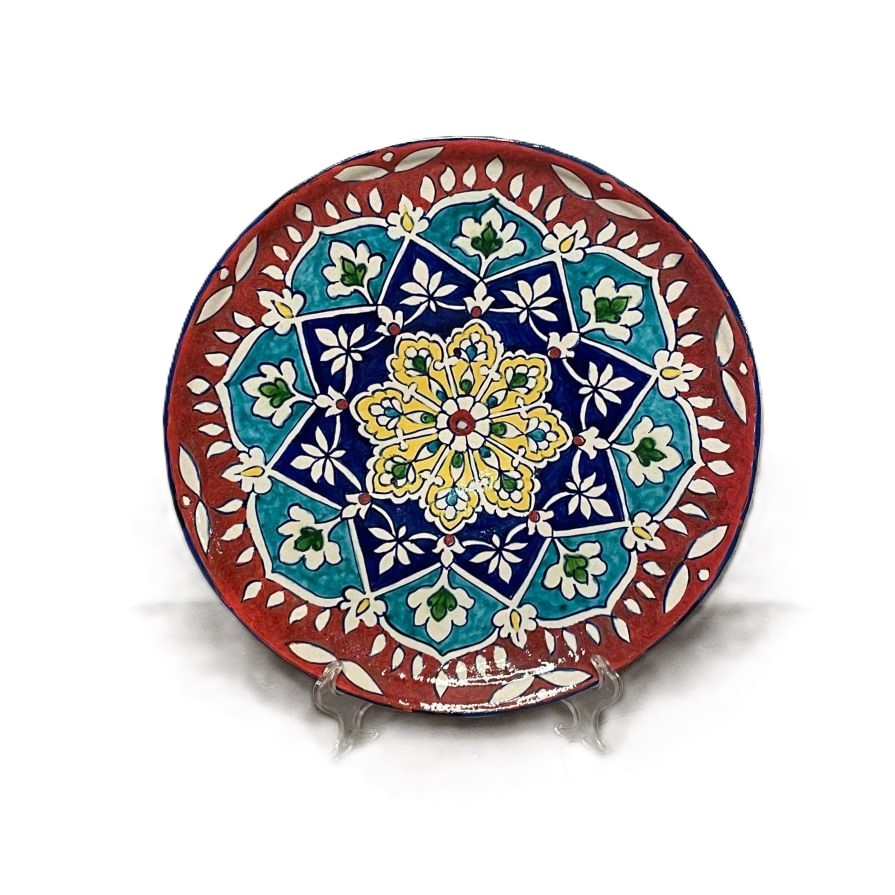 HAND-PAINTED WALL PLATE